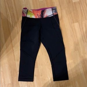 Lulu lemon cropped leggings
